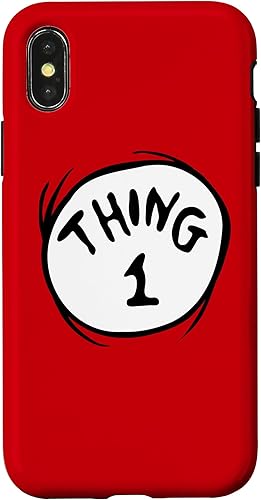Miniatura 7 de Funda con emblema para iPhone 11 Pro Max Dr. Seuss Thing 1