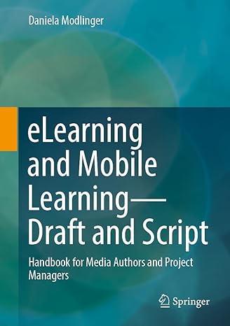 eLearning and Mobile Learning – Concept and Script: Handbook for Media Authors and Project Managers-finelybook