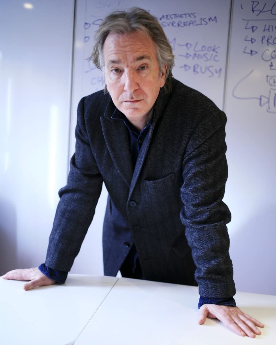 Worldphotographs Alan Rickman Photoshoot 10X8 Photo