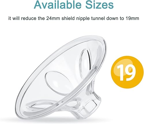Miniatura 9 de Insertos de brida compatibles con MedelaWillowTSRETEMomcozy S9 S10 S12Willow Wearable Cups & Spectra S1 S2 (protectores de pezón)