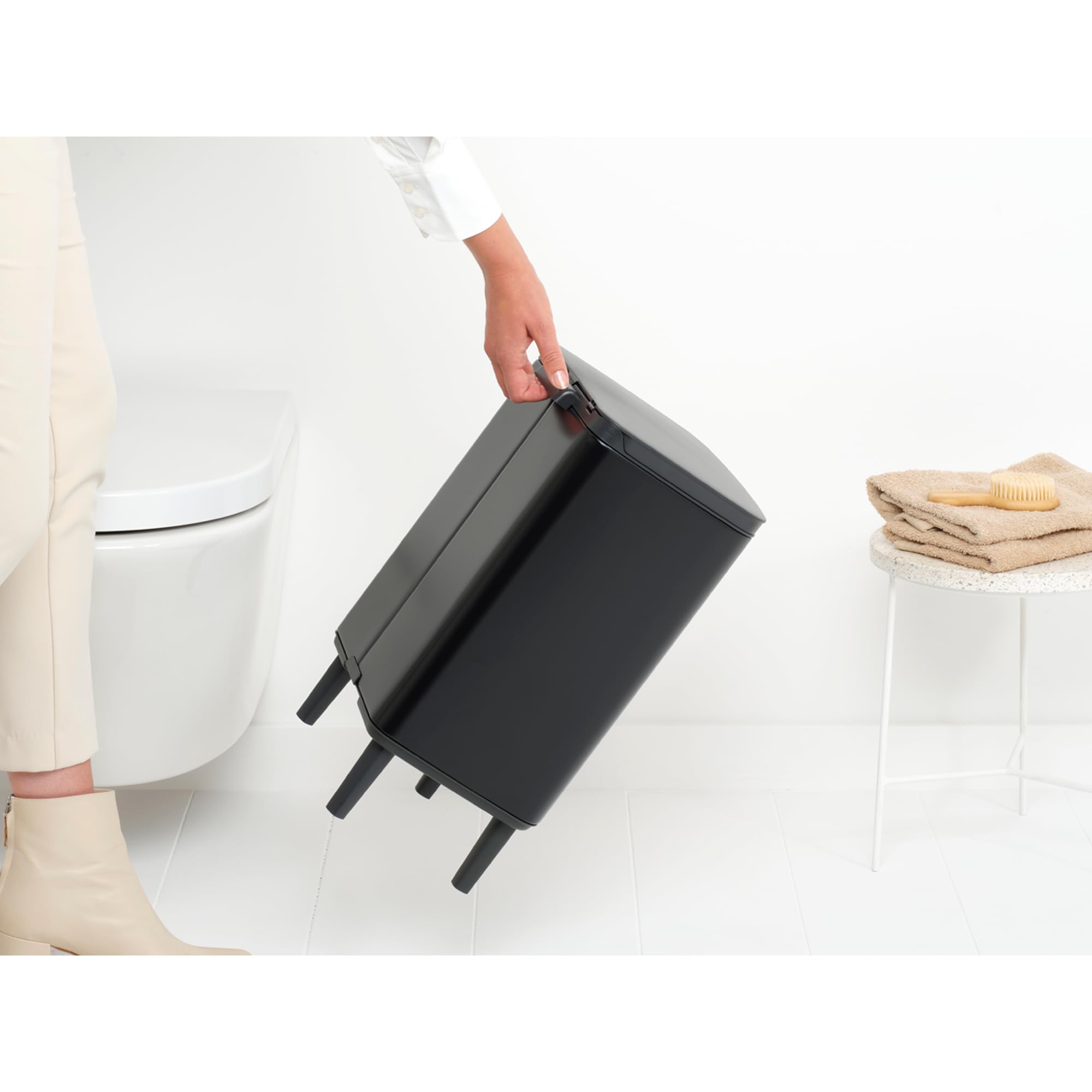 Brabantia 227226 Kosz Bo Bin Hi, 12L, Matt Black
