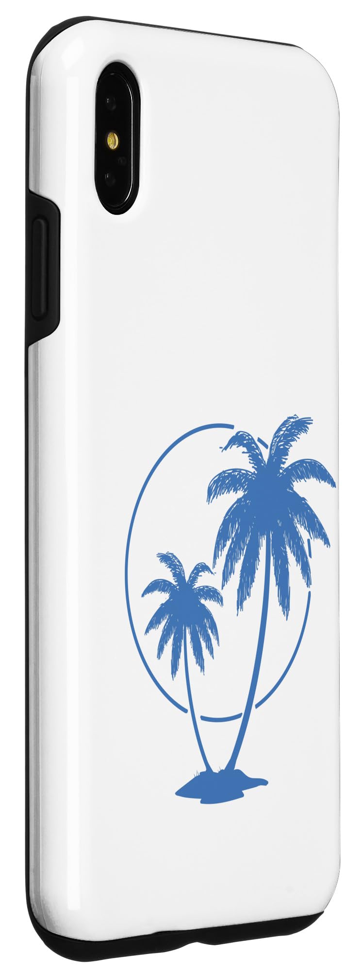 iPhone XS Max Coastal Cowgirl Beachy Blue Palm Sun Aesthetic Case - Image 3