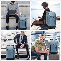 Vista 7 de BANGE Business Smart Backpack Waterproof fit 15.6 Inch Laptop Backpack with USB Charging Port,Travel Durable Backpack