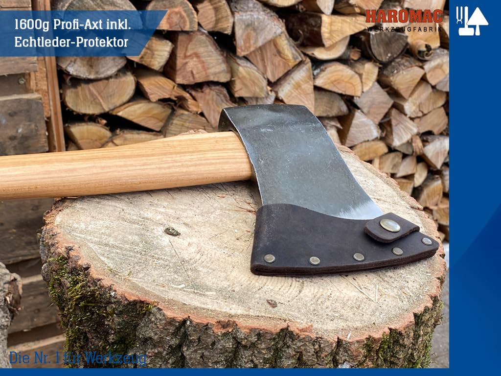 Prandi Yankee Axt 1600 g mit Hickory-Stiel