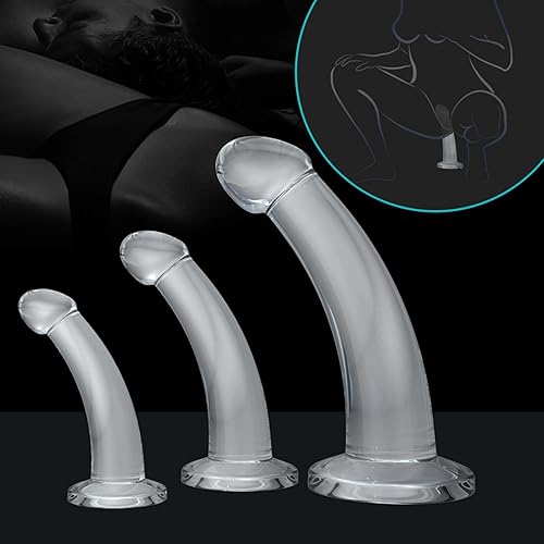 Miniatura 2 de Kit de entrenamiento de tapón anal, juego de entrenamiento anal, juego de consoladores simples de 3 tamaños con base de ventosa fuerte para próstata