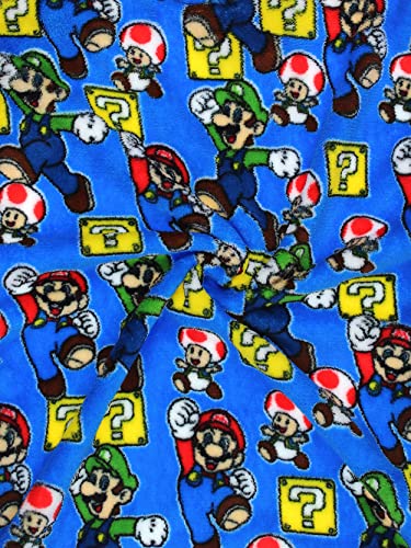 SUPER MARIO Brothers Luigi Toad Adult Plush Hooded Fleece Bathrobe Robe4