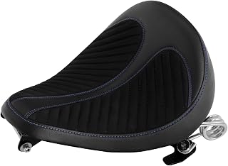 C.C. RIDER Sportster Seat Torsion Spring Solo Seat Fit for Iron 883 Iron 1200 Motorcycle Chopper Seat 2004-2006 and 2010-later XL models