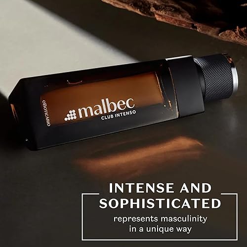 Miniatura 2 de Malbec O Boticario - Colonia para hombre - Intenso Eau De Toilette - Perfume inspirado en el vino - Fragancia de larga duración para hombre de roble