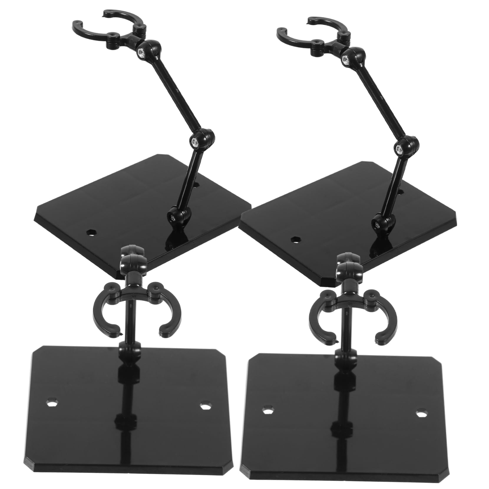 Vaguelly 20pièces Support De Présentation Pour Figurines Lot De Supports Réglables Pour Modèles De Poupées Parfait Pour Décoration Et Exposition Les Magasins Et Événements