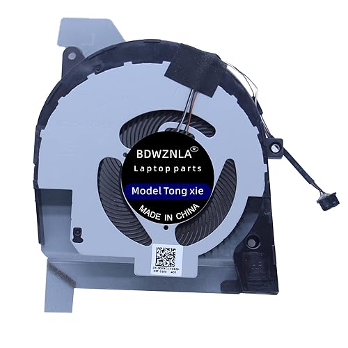 BDWZNLA Ventilador de refrigeración de CPU de gráficos integrados para Dell Latitude 5501 5511 Precision 3541 3551 P80F Series 0CVMC1 DFS20004053J0T