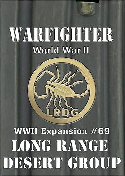 Dan Verssen Games Warfighter WWII Expansion #69 Long Range Desert Group Card Deck
