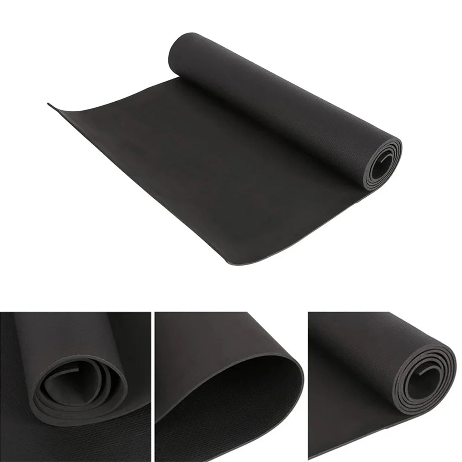 Tappetino Yoga Tappetino da yoga in EVA spesso 4 mm, coperta antiscivolo for tappetino fitness sportivo for esercizi di ginnastica pilate