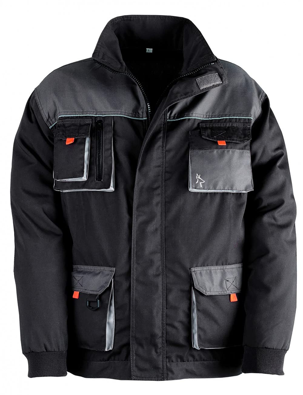 Veste multi poches SMART noir-gris KAPRIOL - Taille: XXL