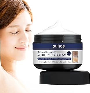 Creme Clareador, Hidratante manchas escuras para o corpo, Creme clareamento das axilas para axilas, cotovelos, joelhos, pescoço e áreas privadas Nanyaciv