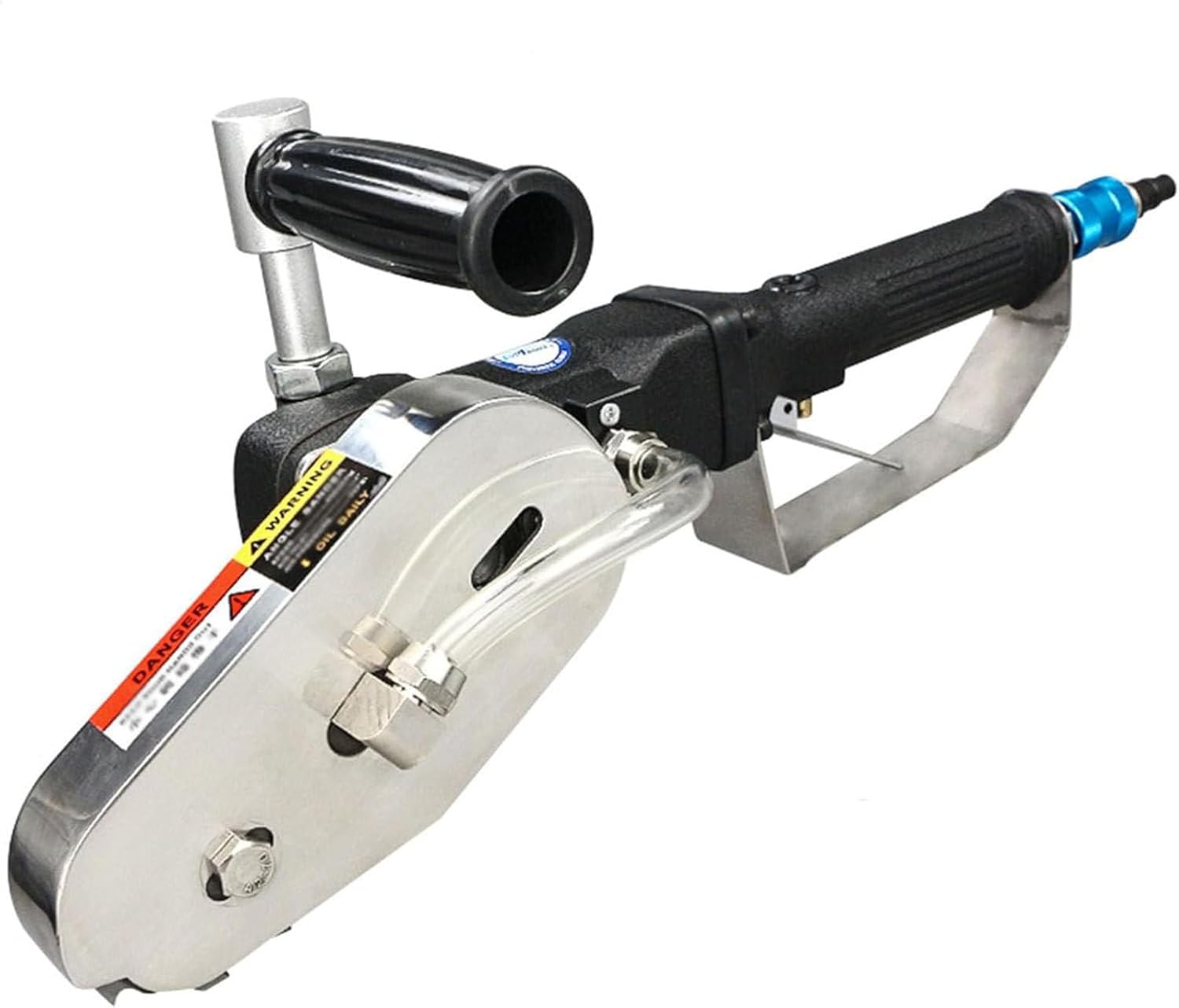 Air Pneumatic Corrugated Cardboard Trimmer,Cardboard Stripper Paper Edge Cutter Remover Waste Discharge Corrugated Trimming Tool 2500Rpm,Largeteeth (Doubleclaws)