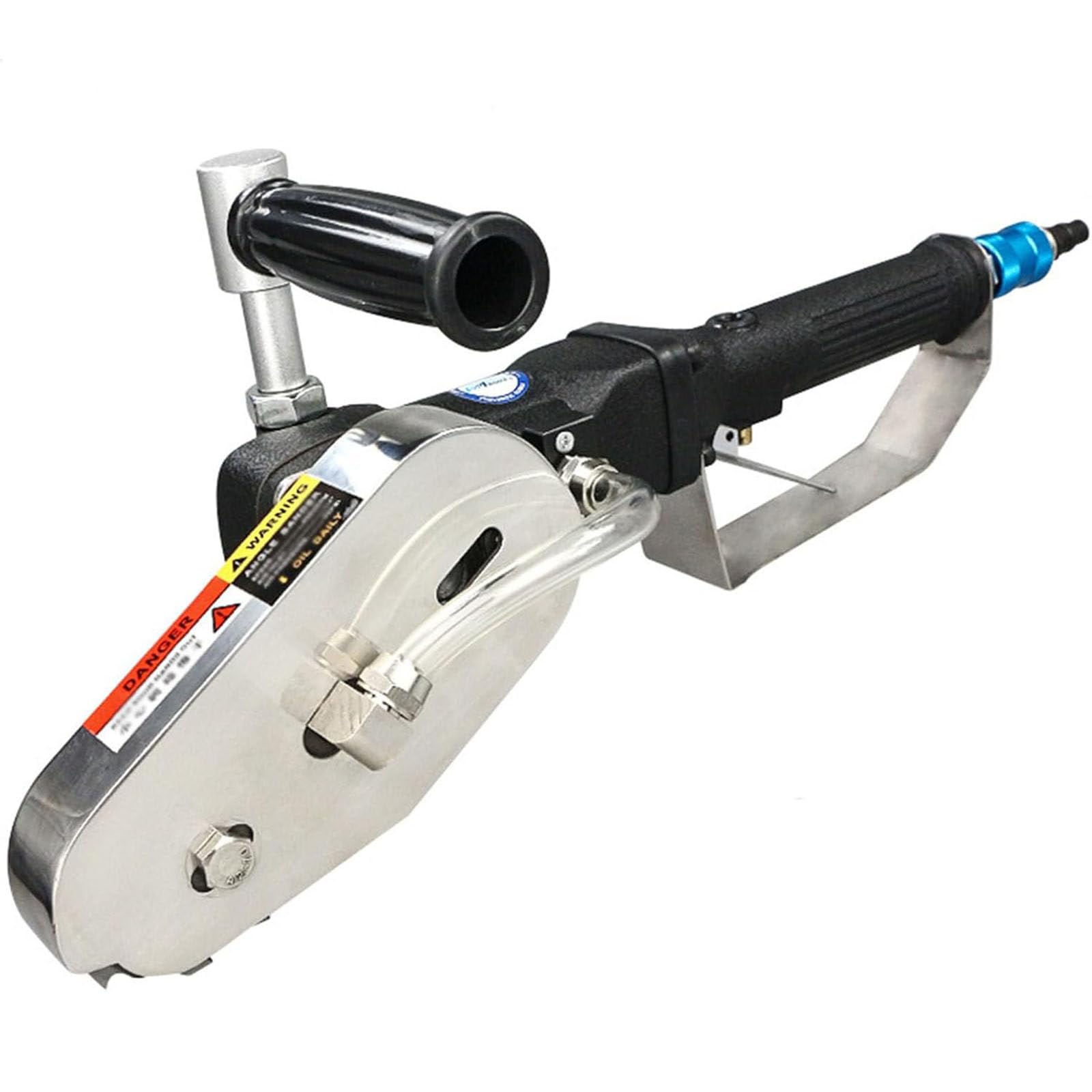 asdchZen Air Pneumatic Corrugated Cardboard Trimmer,Cardboard Stripper Paper Edge Cutter Remover Waste Discharge Corrugated Trimming Tool 2500Rpm,Largeteeth,Largeteeth