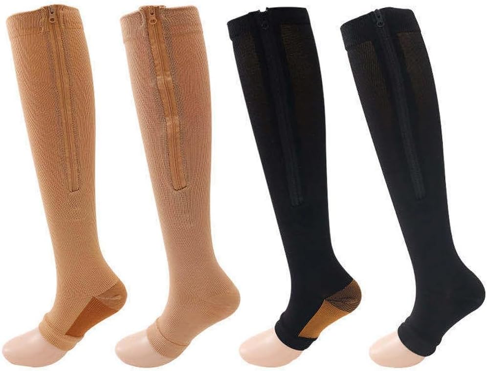 Compression Socks Zipper Socks Exercise Pressure Socks Treadle Socks Stretch Socks Yoga Socks