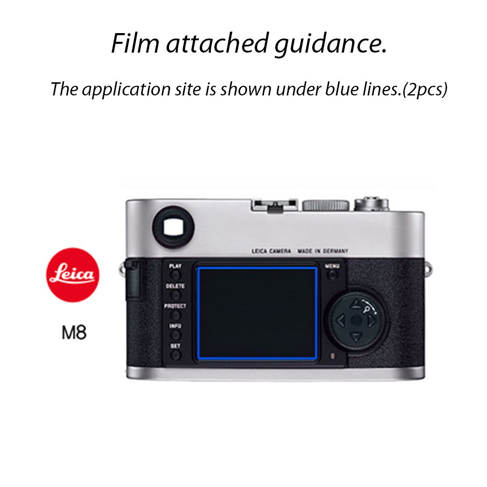 Amazon | [Healing Shield] Leica M8 專用 プレミアム クリアタイプ