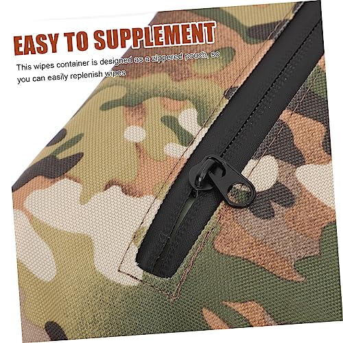 Étui de rangement pour lingettes humides étanche et suspendu avec sangle - 5