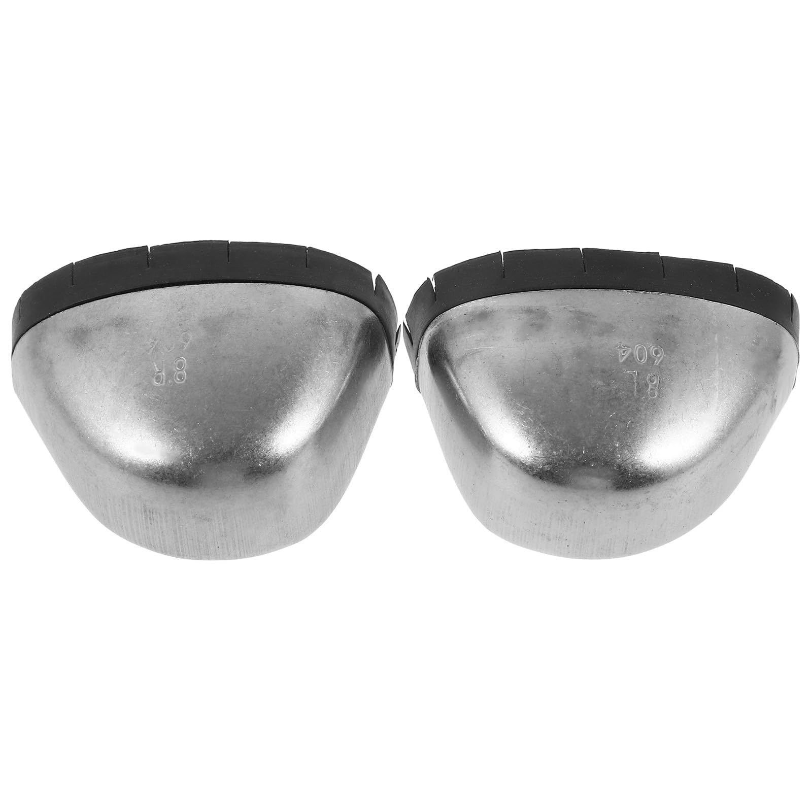 jojofuny Work Shoes Toe Caps with Iron Toe Guard and Anti-puncture Protection, Size 40 Non-standard Safety Shoe Protective Covers with Rubber Strip for Industrial Use