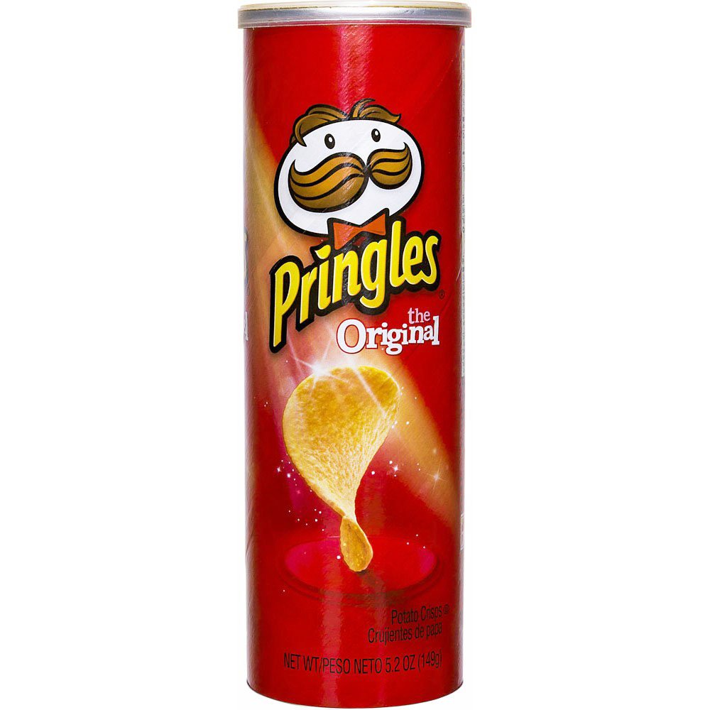 Pringles Original Potato Crisps, 5.2 Ounce