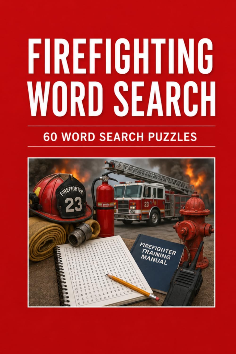 Firefighting Word Search 60 Word Search Puzzles: |6x9 Inches, 120 Pages | 60 word search Puzzles | Solutions Included|