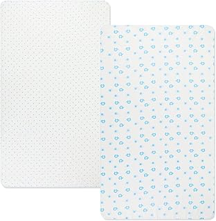 沐浴ガーゼ 赤ちゃん ガーゼ ハンカチ ベビー 沐浴布 - ガーゼハンカチ 2枚セット 綿100％ 無地 大判 (ブルー)