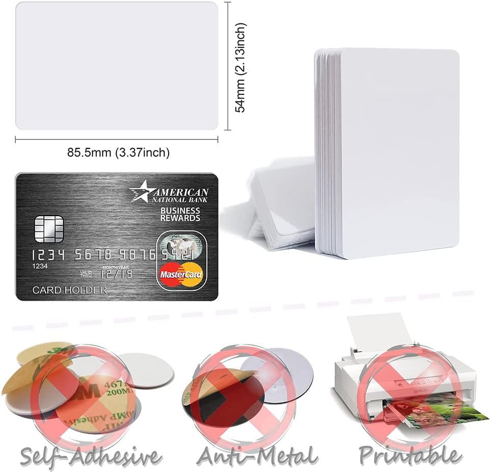 Origin-Joy 20 PCS Blank NFC Cards (NTAG215) - Compatible With TagMo, Amiibo, Smartphones, 504 Bytes - View #3