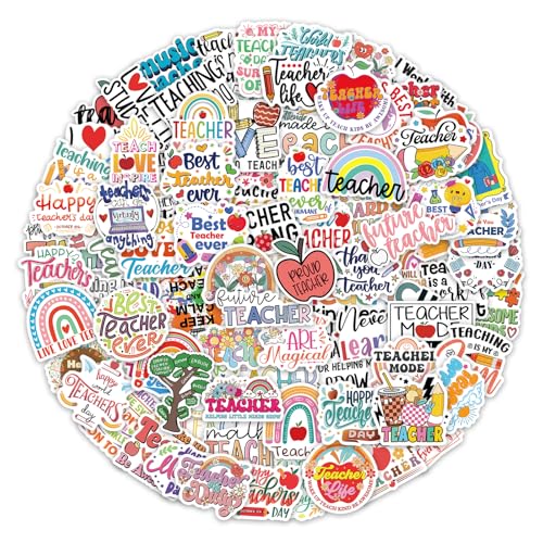 100Pcs Teacher Stickers