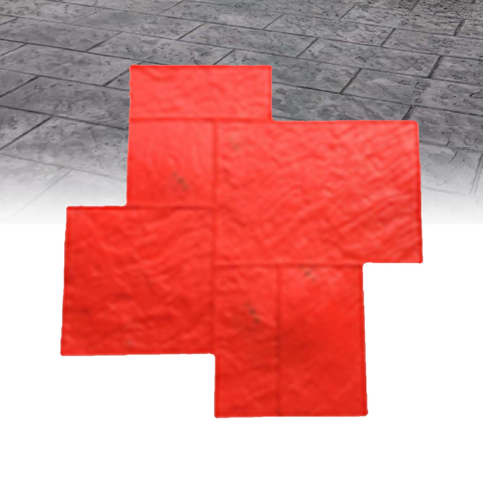 Moule béton robuste 90x90cm pour revêtement de chaussée commerciale haute résistance