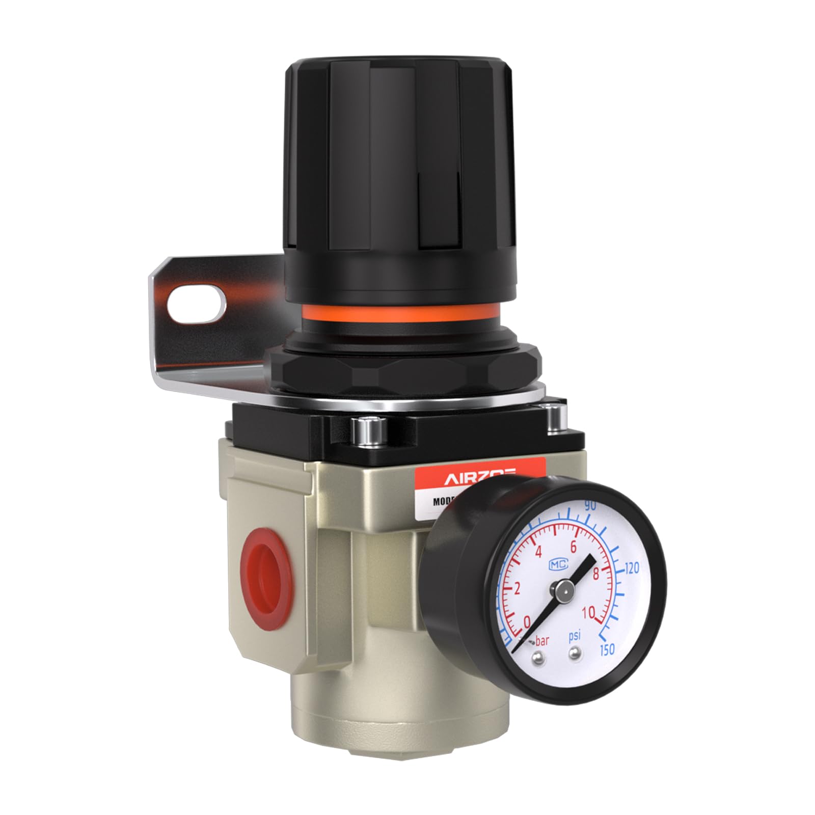 AIRZOE Air Pressure Regulator - 0-150 PSI -9