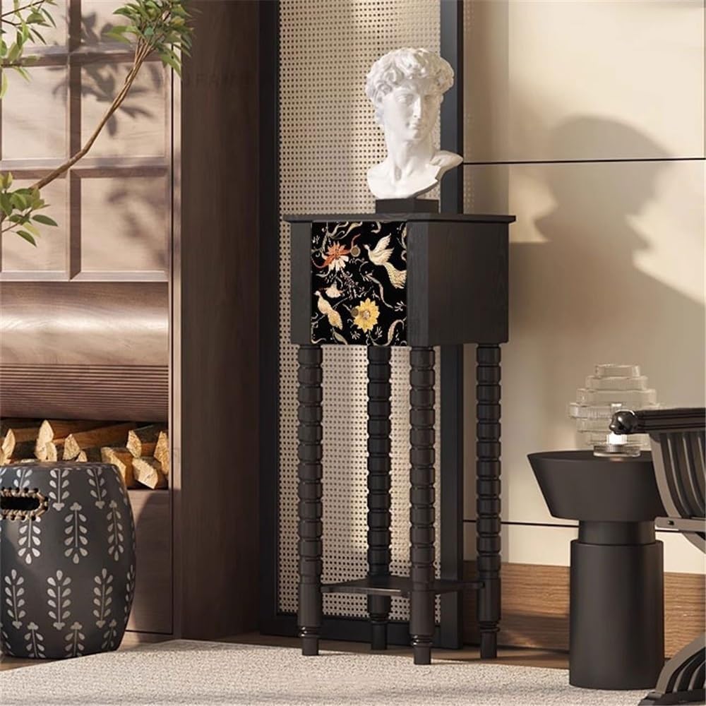 実用的な収納スペース キャスター付き 北欧デザイン スライド