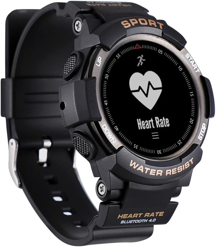 Smartwatch da Donna per Uomo Sport F6 SmartWatch Bluetooth 4.0 IP68 Impermeabile Smart Watch Smart Card Smart Monitor di frequenza cardiaca iOS e Android Phone By WUDUBE Smartwatch da Donna per Uomo Sport F6 SmartWatch Bluetooth 4.0 IP68 Impermeabile Smart Watch Smart Card Smart Monitor di frequenza cardiaca iOS e Android Phone By WUDUBE