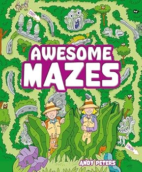 Paperback Arcturus Publishing Ltd Awesome Mazes Over 200 Incredible Puzzles to Navigate!. Book