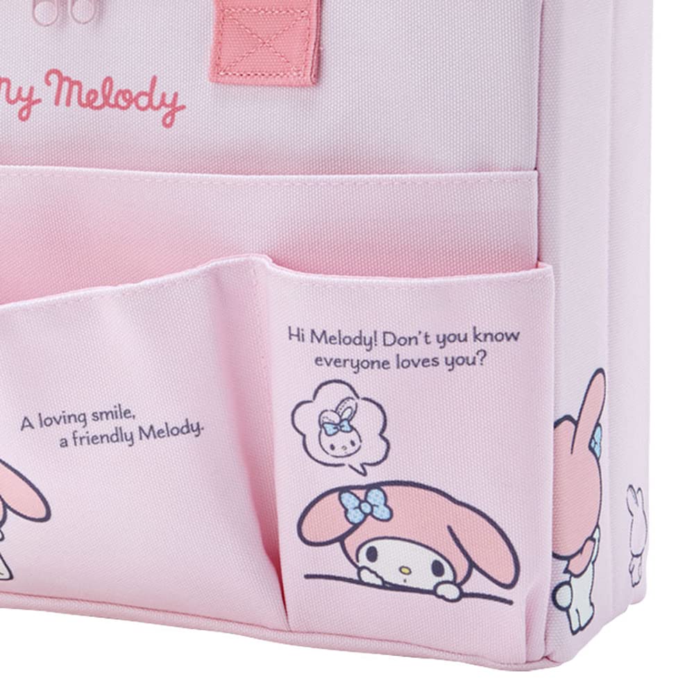 【未使用】サンリオ　持ち手付ボックス　マイメロディ　シナモロール どこでも 収納 ボックス 持ち運び お片付け 仕切り 便利 持ち
