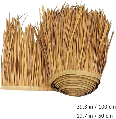 Miniatura 2 de VOSAREA Techo de paja artificial Simulación de paja techo de paja techo de paja de jardín techos de paja falsa Tiki bar ing paja mexicana techo de