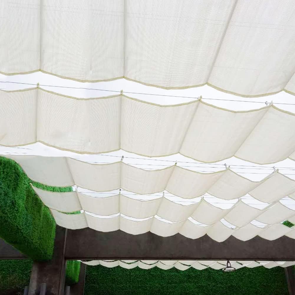 Wysuwana markiza na taras na ganku - przesuwna osłona przeciwsłoneczna z zawieszoną falą(1.5x4m)