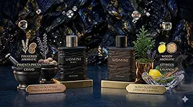 Kit Uomini Black Fougered Aromático e Uomini Aromático, Perfume Masculino