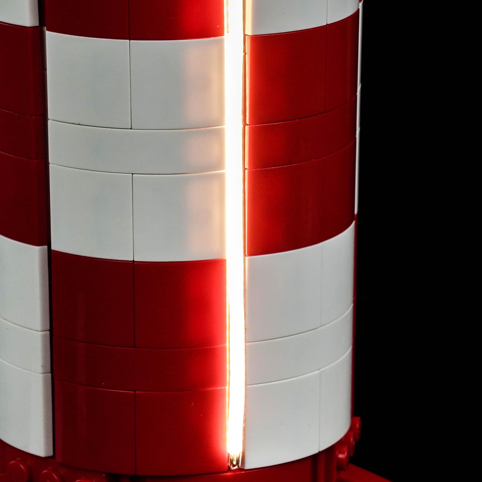 LocoLee Licht Kit kompatibel mit Lego Mondrakete 21367, (kein Modell, nur Licht) Dekorative Beleuchtung Set Compatible with Lego 21367 Moon Rocket