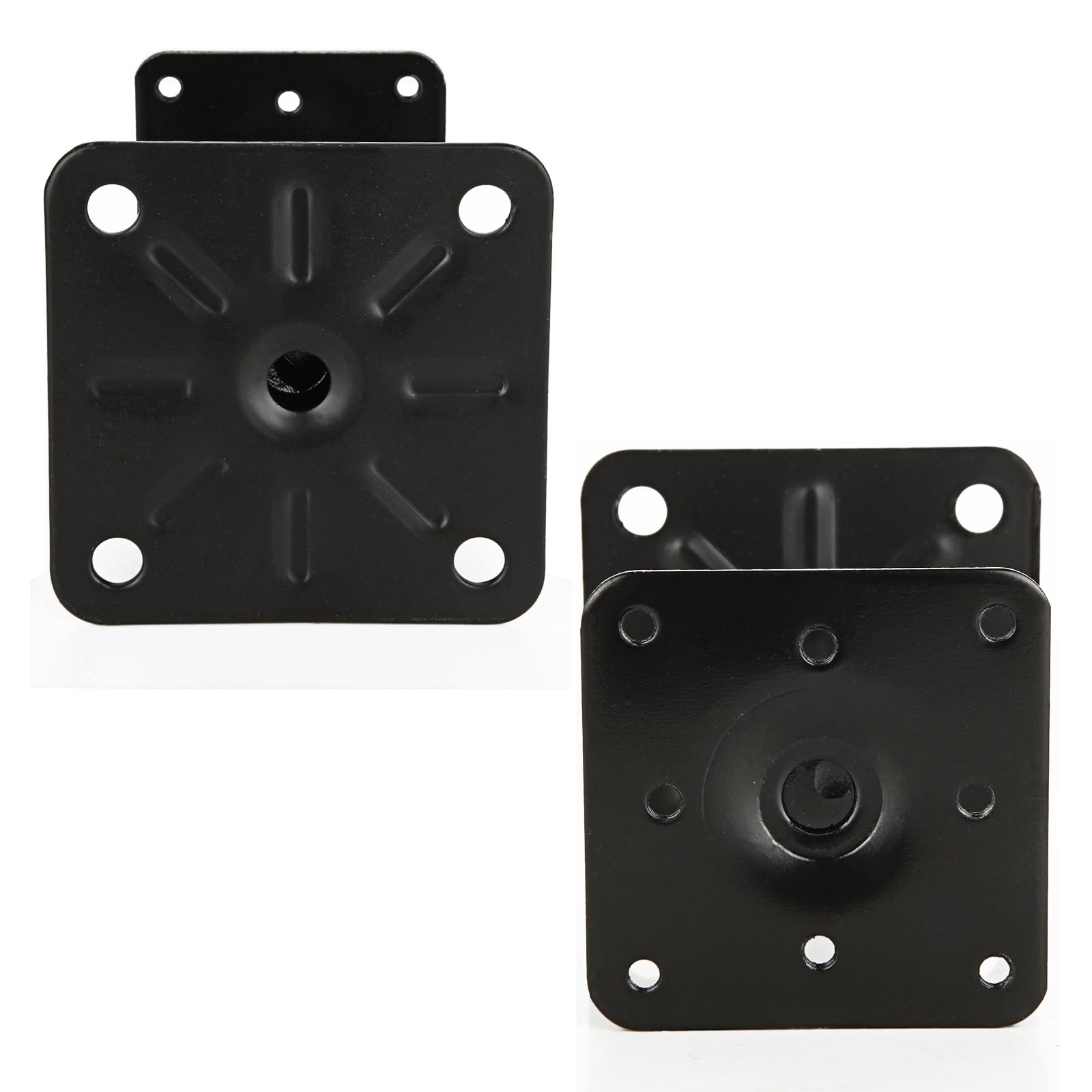 Supports de poteau galvanisés réglables 100-150 mm lot de 4 pour clôtures pergolas