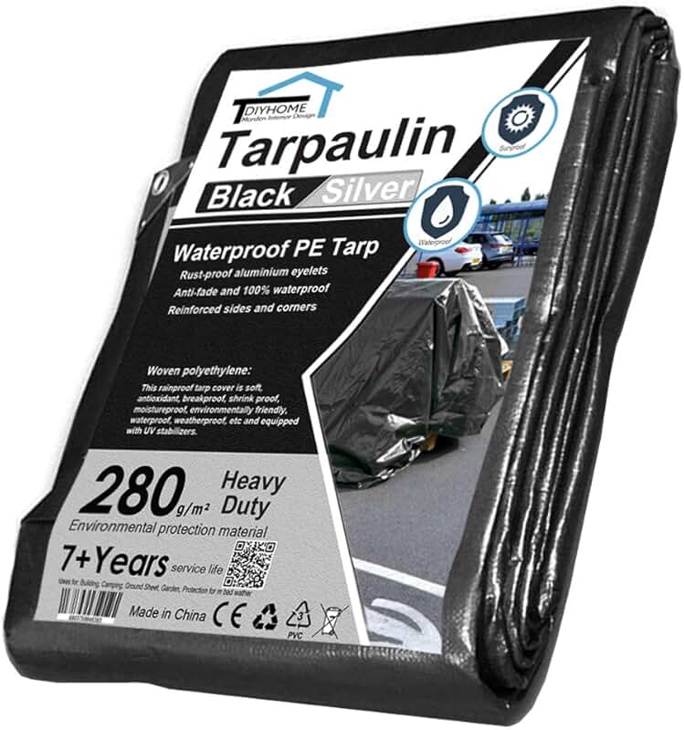 Amazon.co.uk black tarp