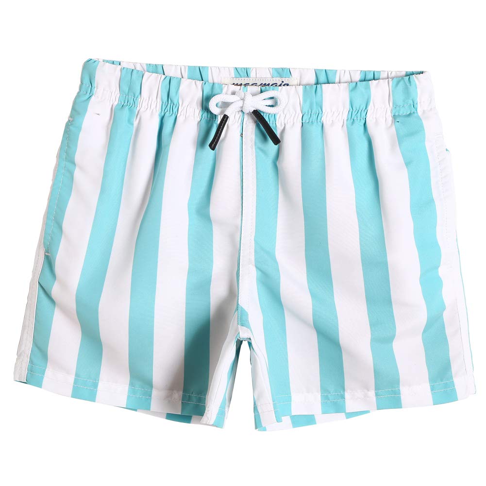 MaaMgic Little Boys' Beach Trunk Toddler Swim Shorts Animal Patterned Boardshorts Lightweight Beach Shorts Adjustable Waist Great for All Ages — view 28