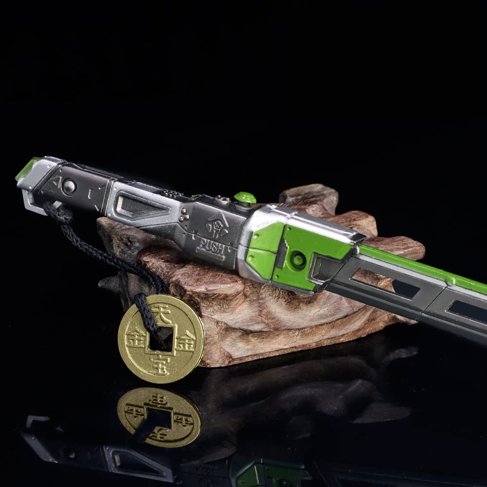 Zoegray APEX Legends-Spiele Crypto Erbstück Schwert Waffe Glühen  Metallschwert Spielzeug Action Figur Spiel Sammlung Schlüsselbund Geschenk  (Nicht Leuchtend,30cm): Amazon.de: Spielzeug