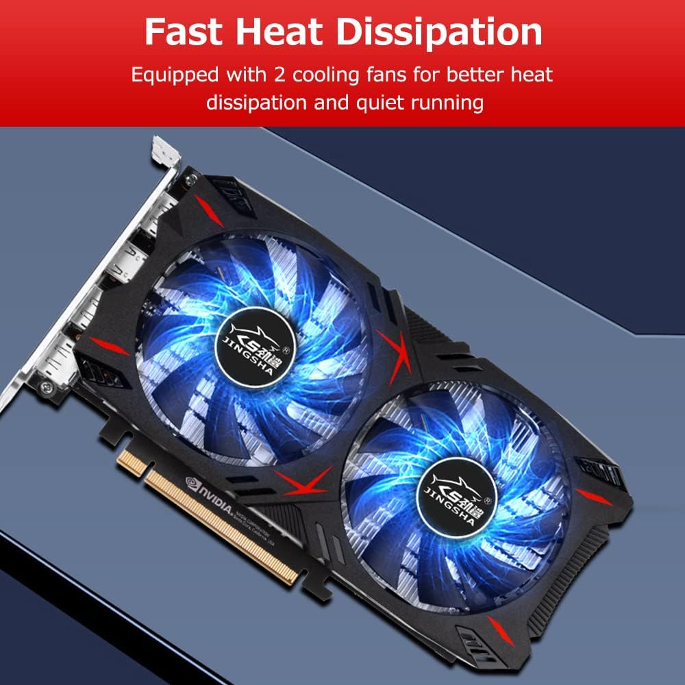 HEIYE グラフィックスカード GTX10606GBゲーミンググラフィック 
