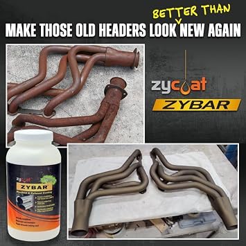 ZyCoat ZyBar 10004 High Temperature Coating - Bronze Satin, 4 Ounce