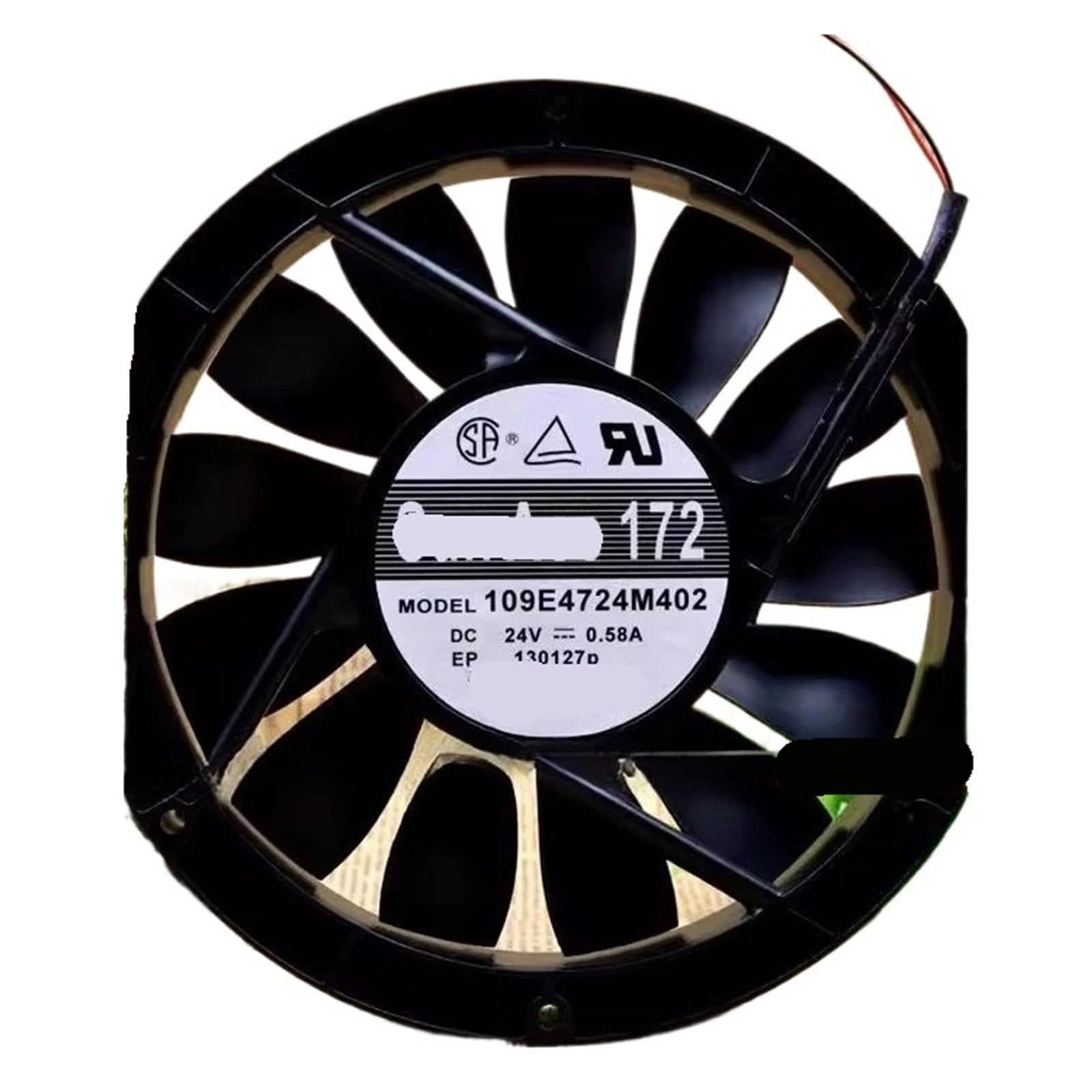 EGTDSFGJA 109E4724M402 24V 0.58A 17025 17CM cooling fan