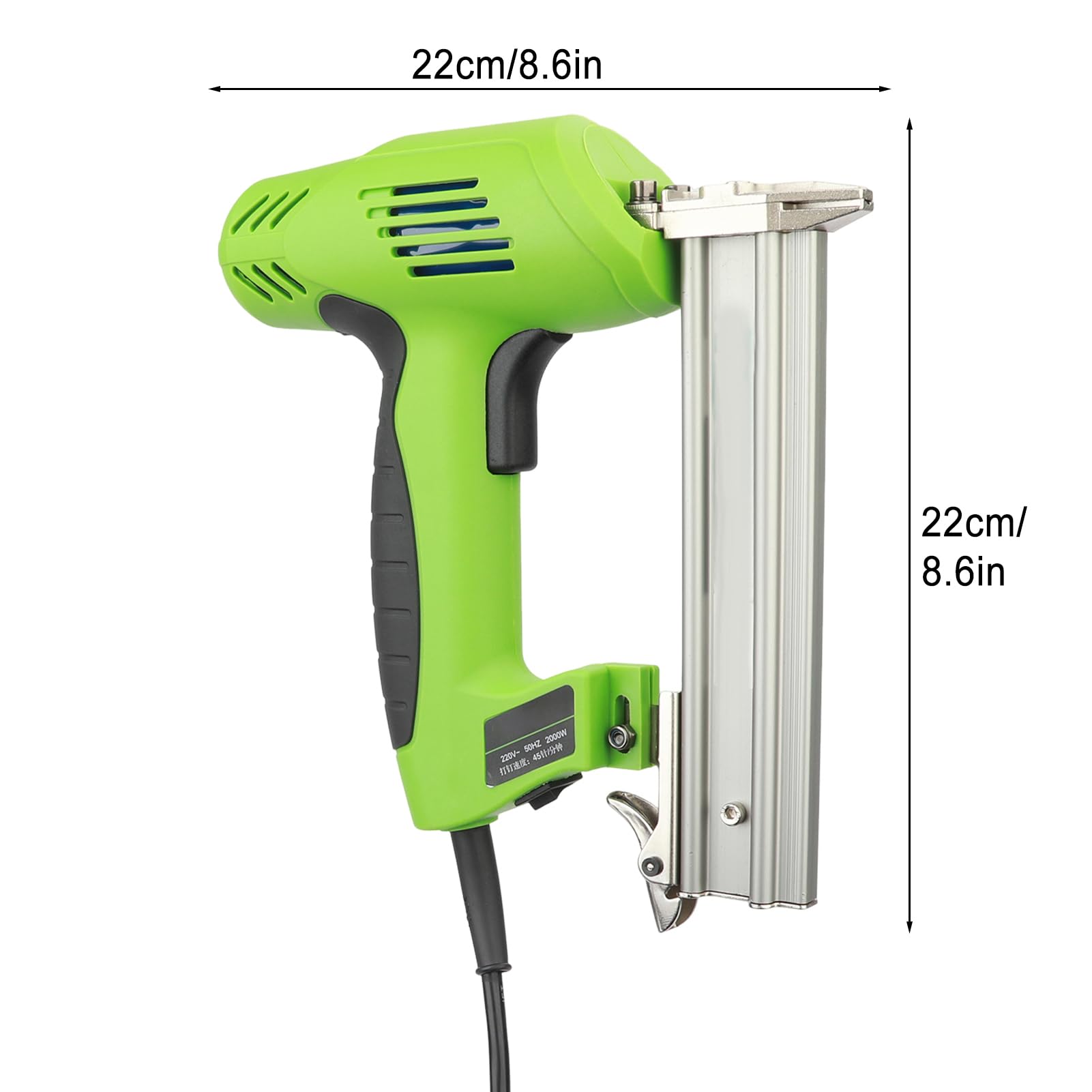 Laphle Electric Nail-Gun 30 Shots/ins 10-30 Handheld Ini Air Nail-Gun Heavy-Duty Stapler - View #5