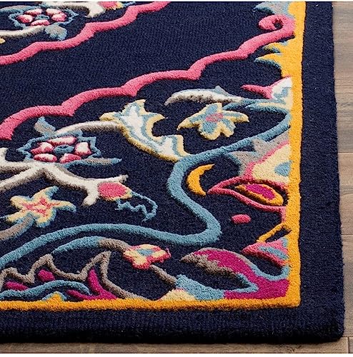 Image of Carpet Mahal Handmade Handwoven Tufted Made of 100% Soft Blended Wool Export Quality Carpets with 1 Inch Thickness (10x14 Feet) Color Multi