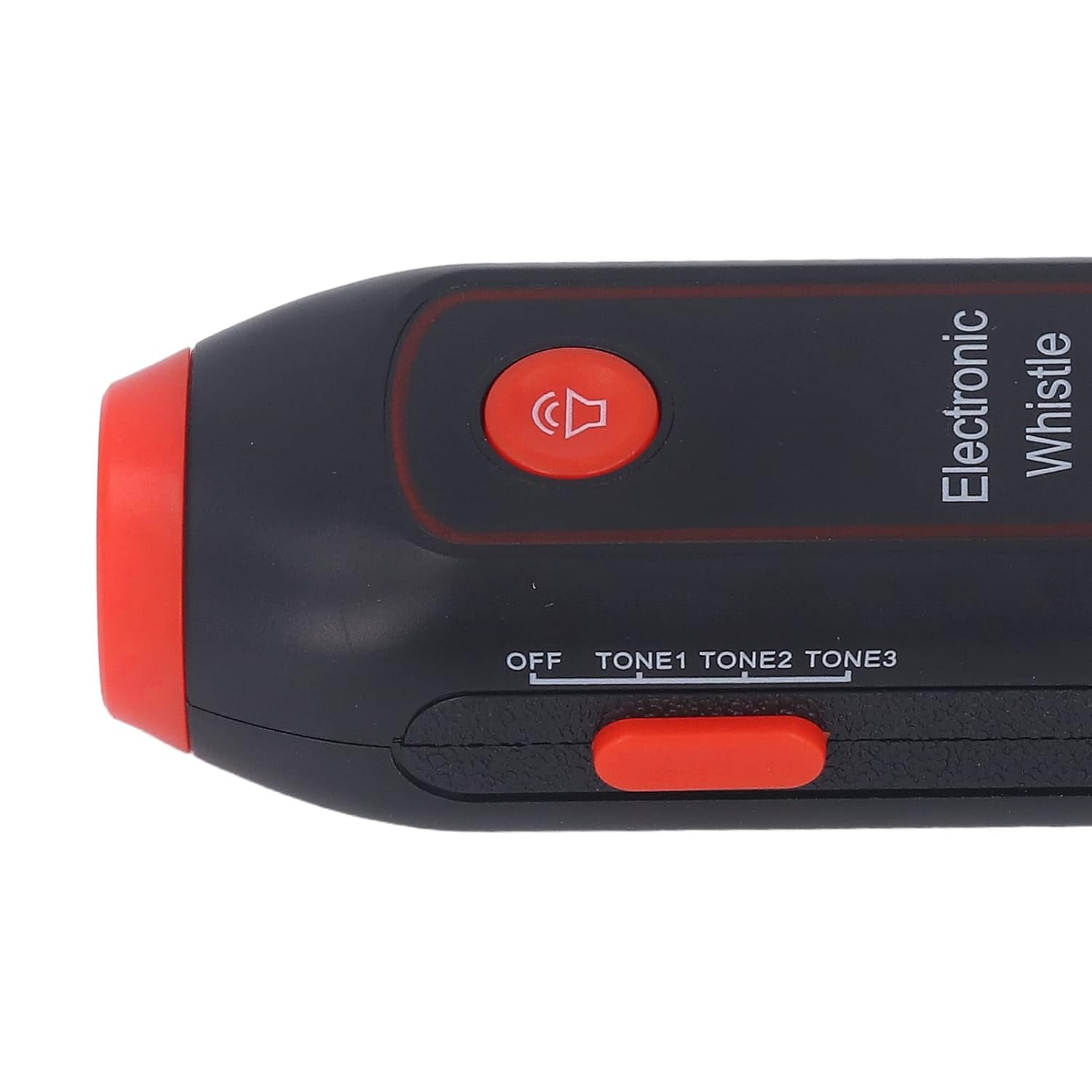 Electronic Whistle, Training Whistle 3, 3 Volume Levels, LED Light, Wide Application, Portable with Lanyard Outdoor (Red)