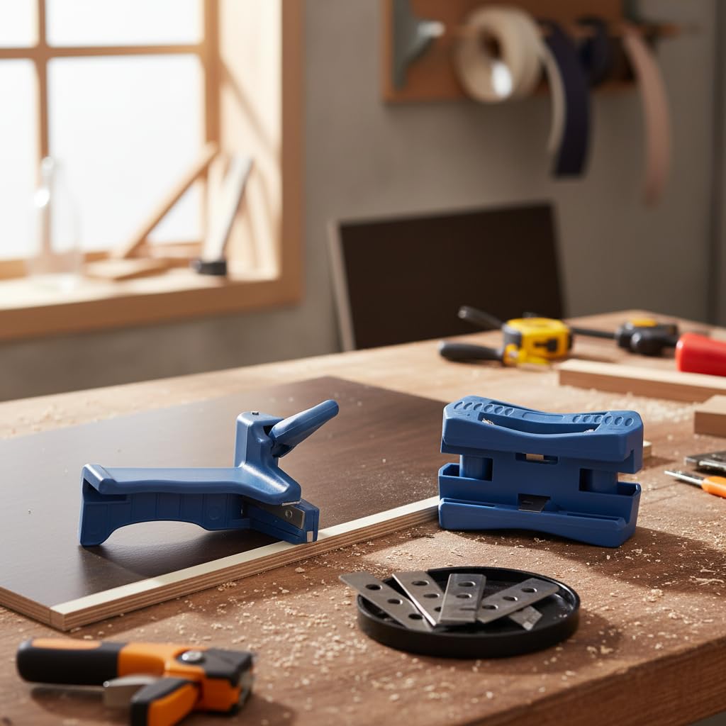 Recortadora de cantos profesional para madera contrachapada, melamina y muebles